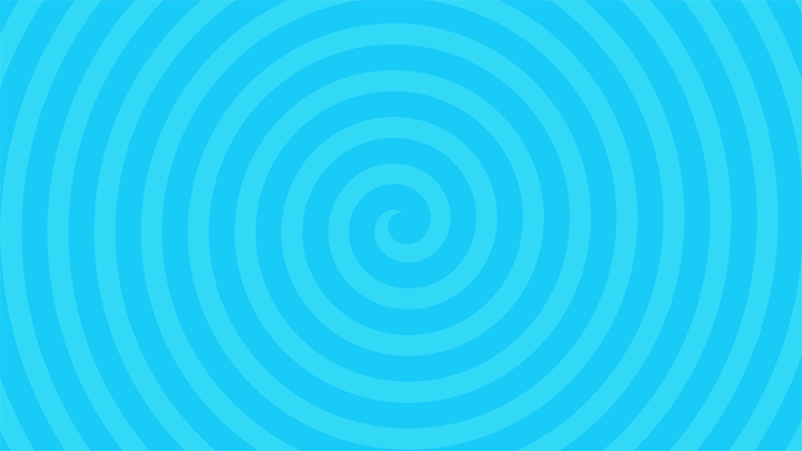 Hypnotic spiral animation for video backgrounds